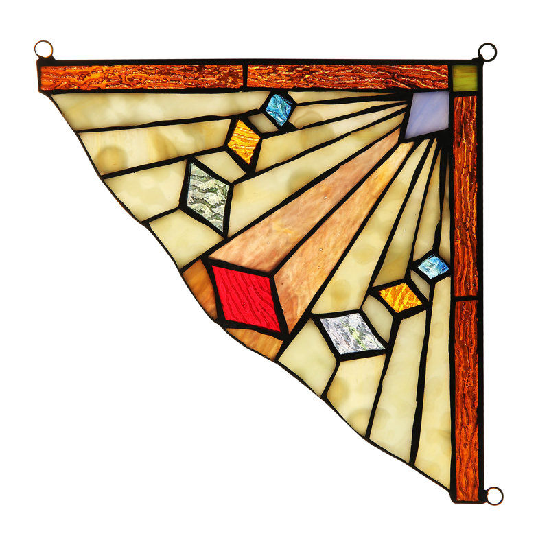 Panneau de vitrail tiffany