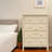 Montauk Solid Wood 4 - Drawer Dresser-1770426656