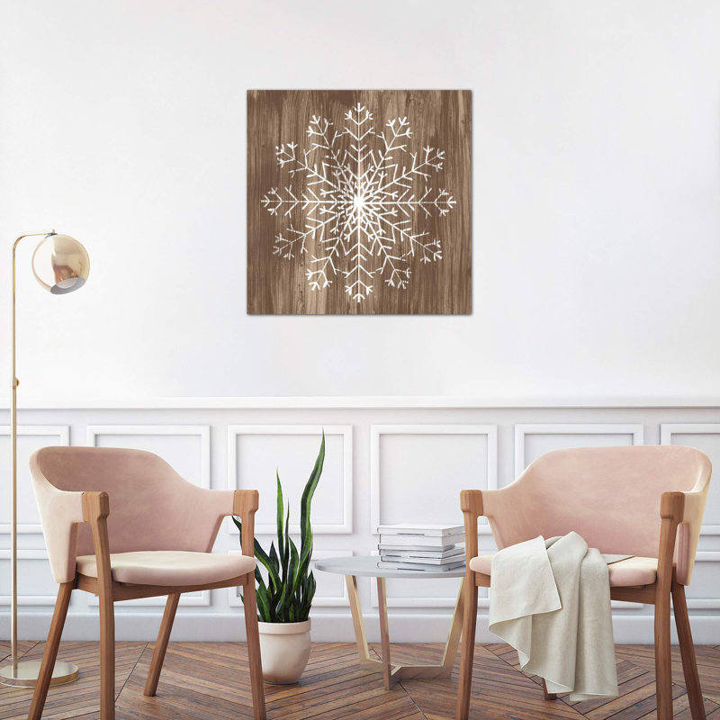 Barnwood Wonderland III by June Erica Vess - Wrapped Canvas Painting, 45.72 cm H x 45.72 cm W x 3.175 cm D