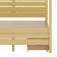 Lit en forme de maison pour enfants avec tiroirs de rangement, tête de lit et assemblage simple-1297345163
