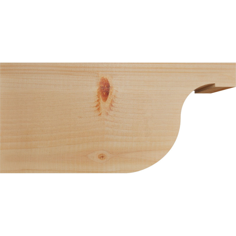 Queue de chevron lisse Del Monte, Sapin de Douglas, 8"H x 3 1/2"W x 16"L