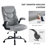 Iz Ergonomic Faux Leather Executive Chair-1060540868