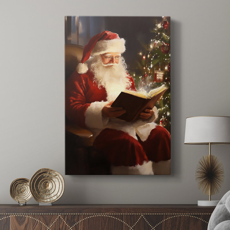 Art des Fêtes de Noël - série 2-XXVI - galerie Cavas sur mesure, H 12 po x l 8 po