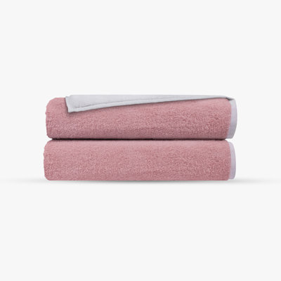 Ensemble de serviettes de bain turques 2 pièces Double Face