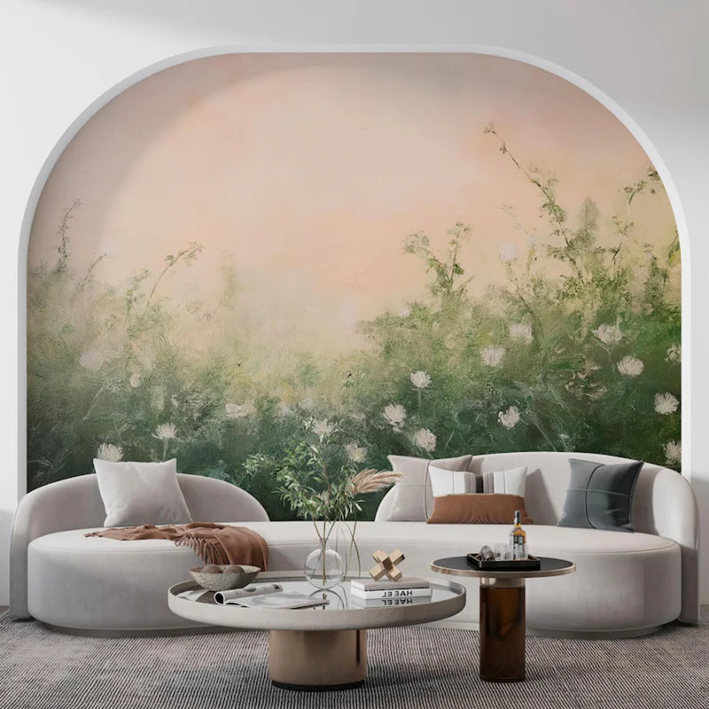 Soft Morning Meadow Mist, 236" L x 118" W