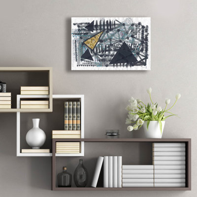 'Triangle' by Lori Arbel Acrylic Glass Wall Art