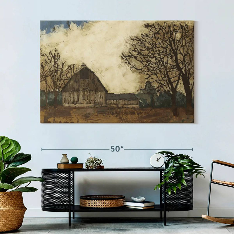 Erstwhile Barn I, 34" H x 51" W