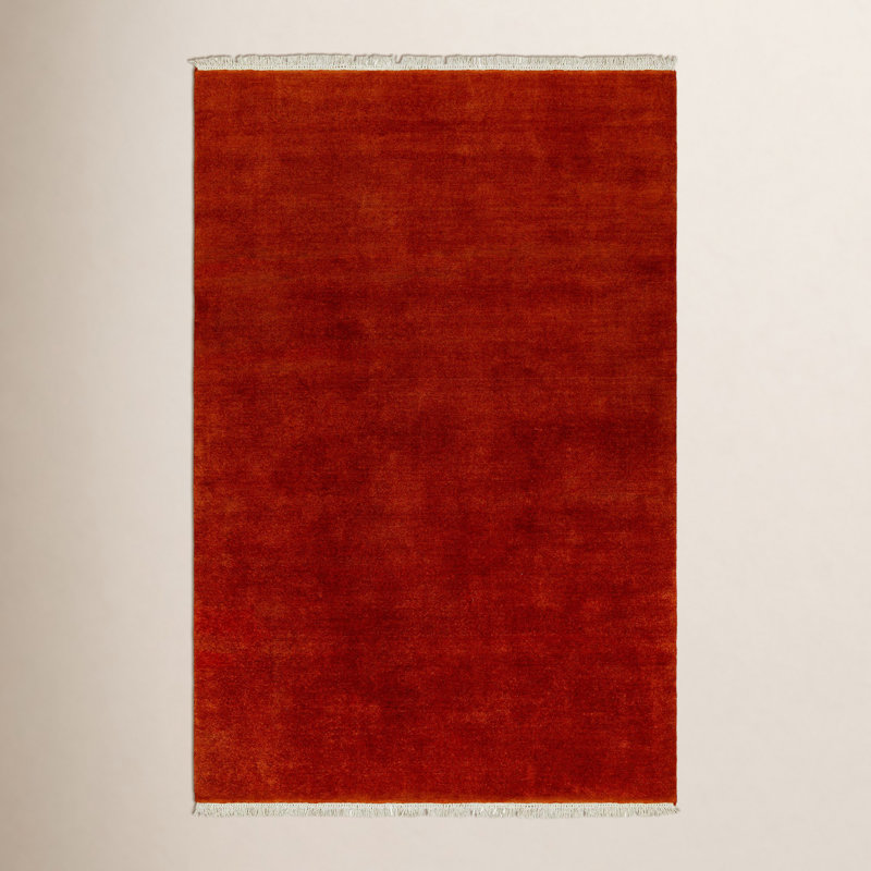 Clio Wool Area Rug, Rectangle 4' x 6'