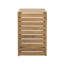 Meuble de patio brun, fabriqué en bois, augmentant l'espace extérieur, moderne et pratique, pièce, console en bois à assembler, couleur, ajoute de l'espace supplémentaire au patio, fonctionnel, et,