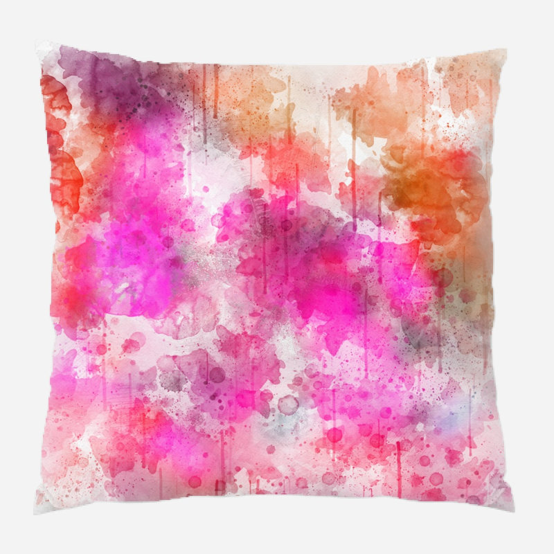 Coussin décoratif Dalewood, Microsuède, Intérieur