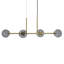 4 - Light Brown/Clear Sphere Pendant
