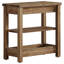 Table de bout en bois massif avec rangement à 3 niveaux-2020980855