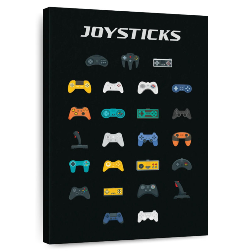 Keiraleigh Joysticks, 45" H x 30" W