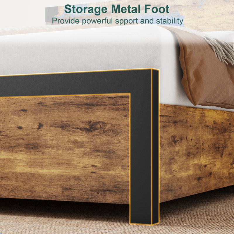 Clarisha Panel Storage Bed