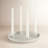 VELA 1.38" Stoneware Tabletop Candelabra-91102473