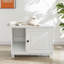 Kearns Wood Litter Box Enclosure with Scoop