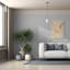 Toile épique Graffiti «Faultline Gold» par Design Fabrikken, 26 po x 34 po-1938524713