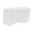Zayd Modern MGO End Table Set With Geometric Design-1788012024