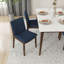 Chaise parsons rembourrée en lin Barriento-20575649