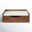 Benning Poplar Floating Shelf with Drawer-94320016