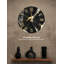 Horloge murale de style abstrait en verre trempé de style vital Marbre vitalijs