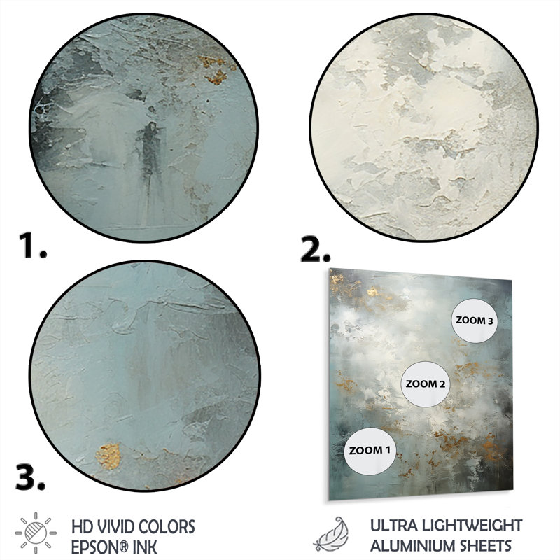 Minimalisme gris, surface lunaire 5 - Tachisme, art mural en métal, H 32 po x l 24 po x P 1 po