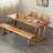 Modern Minimalist Solid Wood Desk-311115239