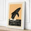 Breaching Whale Coastal - Wrapped Canvas-1830628658-1830628669