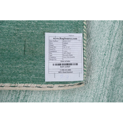 One-of-a-Kind 5'5" X 7'9" Wool Area Rug in