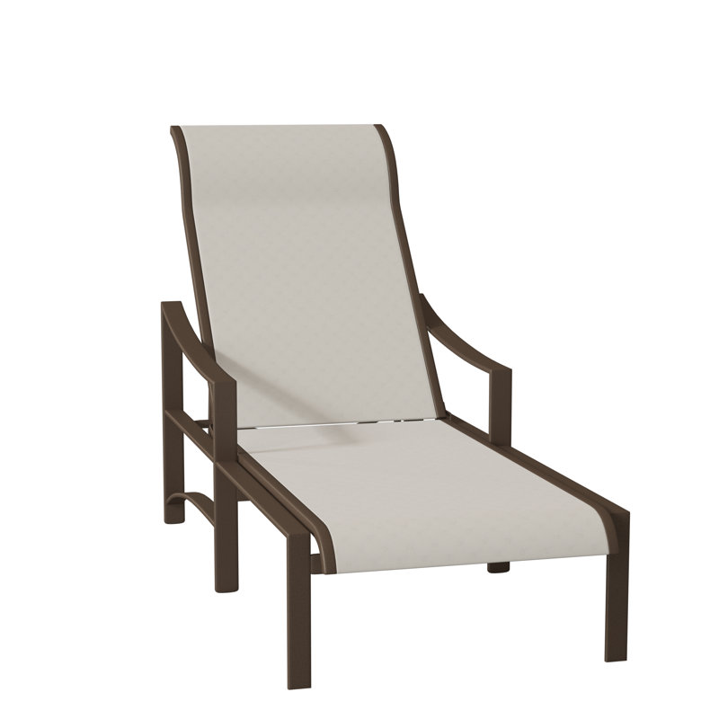 Kenzo Outdoor Chaise Lounge, Bogota, Shell