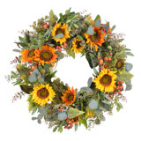SUNFLOWER WREATH