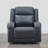 Zachery Genuine Leather Zero Wall Power Recliner with USB Port-1613804863