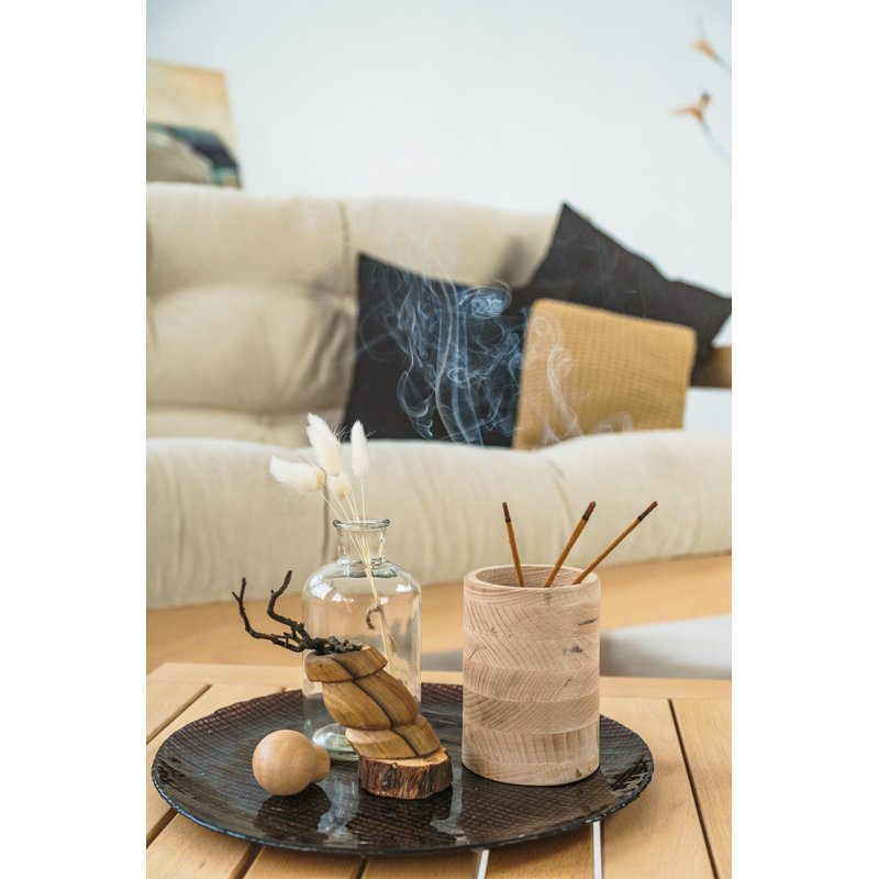 Caedan-Jay Solid Wood Coffee Table, Natural
