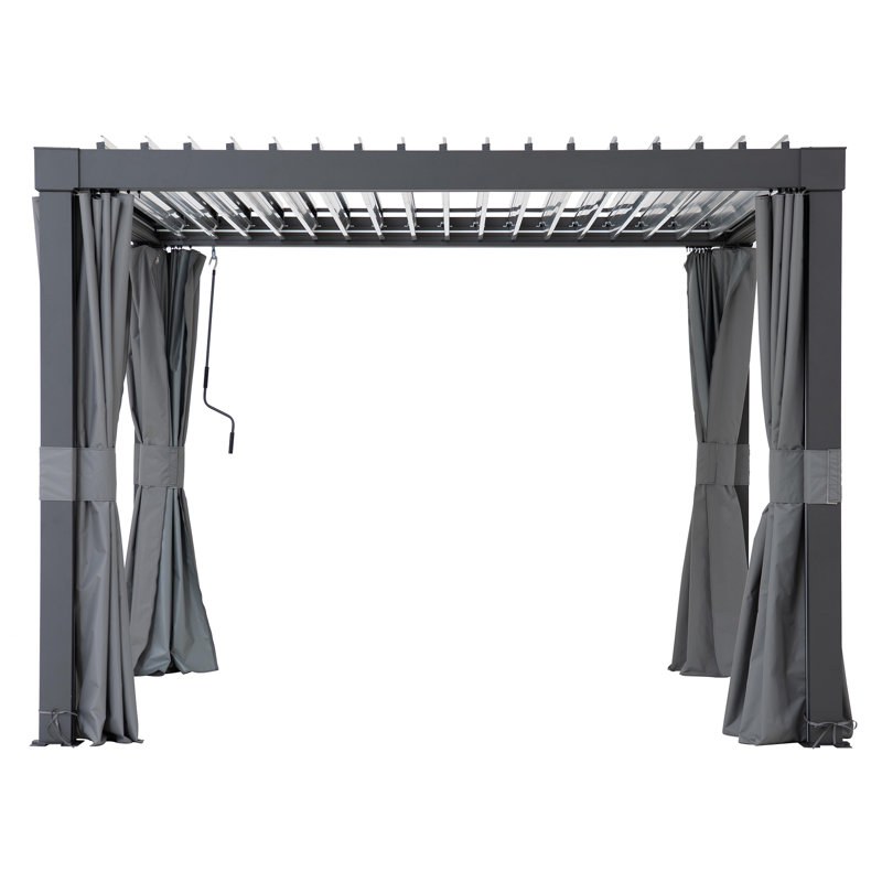 Curtain For Multi Pergola Matterhorn - 306cm X 306cm, 290cm H x 210cm W x 3cm D