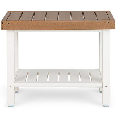 24'' W Manufactured Wood Shower Bench