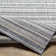 Striped Blue/Charcoal Indoor/Outdoor Area Rug