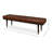 Prince Albert Genuine Leather Upholstered Bench