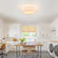 Plafonnier semi-encastré 3 lumières tambour moderne-984040777-986970249