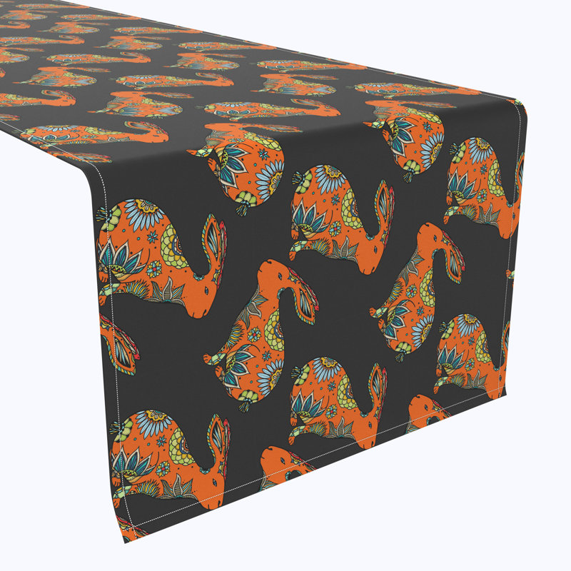 Riceville Geometric Table Runner, 108" x 14"