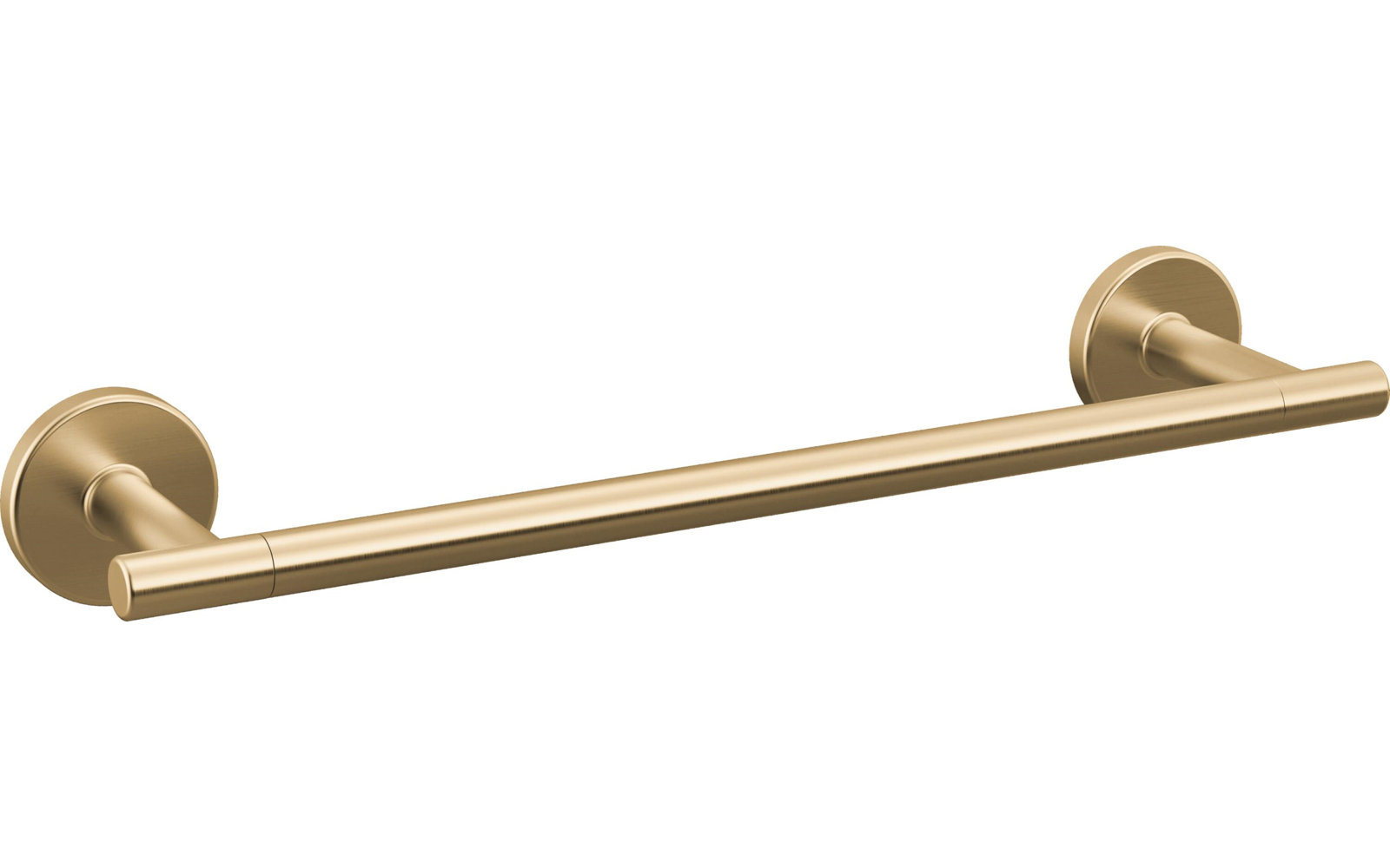 Trinsic 12" Wall-Mounted Towel Bar, Brilliance Champagne Bronze