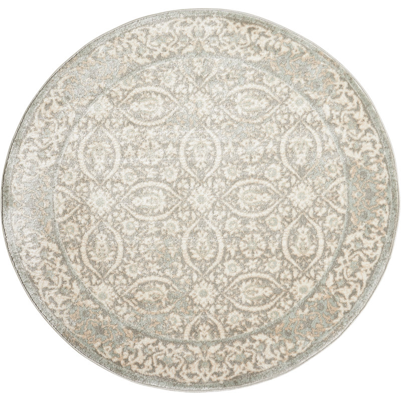 Allonah Oriental Indoor Rug, Round 5'3"