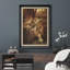 «Winged Angels Caring for Fallen Hero», romantisme, images de mythe classique, impression sur toile encadrée-123386153-123386154
