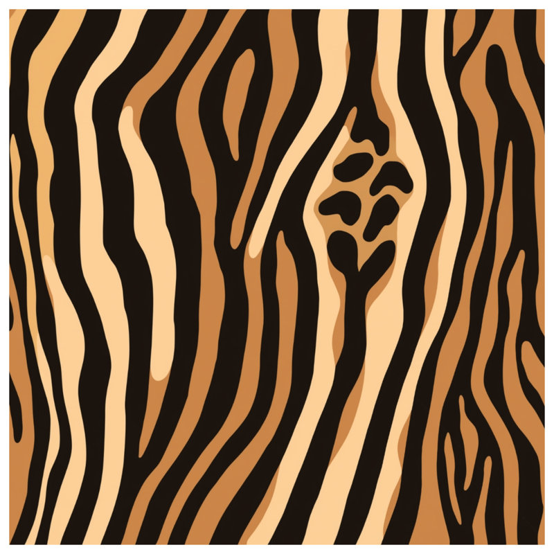 Zebra Stripes Pattern Double Sided Throw Pillows, 26 x 26 inches