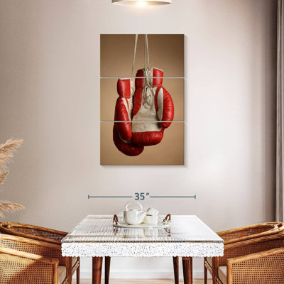 Sireci Hanging Retro Boxing Gloves
