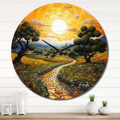 Horloge murale Vangogh