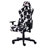 PC & Racing Chair, Solid Back Office Chair With Casters, COW Series Gaming Chair-112027575