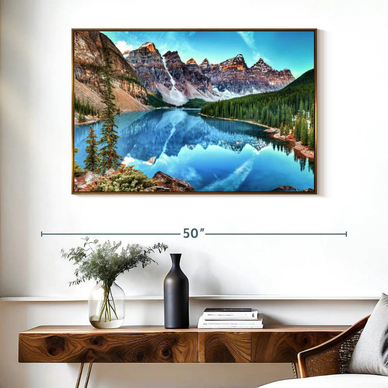 Parc national, Cadre flottant doré, 40 po x 27 po