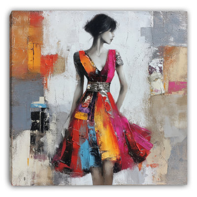 Radiance in Color VIII Wrapped Canvas Wall Art