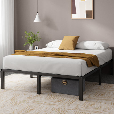 Russel 14" Contemporary Modern Bed Base