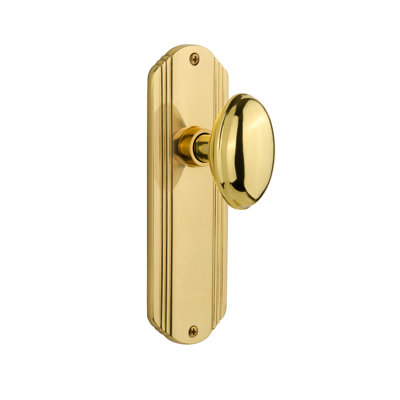 Deco Plate with Homestead Door Knob
